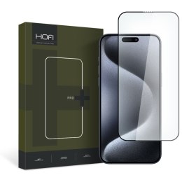 SZKŁO HARTOWANE HOFI GLASS PRO+ IPHONE 15 PRO MAX BLACK Hofi