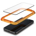 SZKŁO HARTOWANE SPIGEN ALM GLASS FC 2-PACK IPHONE 15 PLUS BLACK Spigen