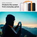 SZKŁO HARTOWANE SPIGEN ALM GLASS FC 2-PACK IPHONE 15 PLUS BLACK Spigen