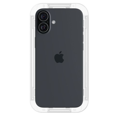 SZKŁO HARTOWANE SPIGEN GLAS.TR "EZ FIT" 2-PACK IPHONE 15 / 16 CLEAR Spigen