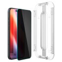 SZKŁO HARTOWANE SPIGEN GLAS.TR "EZ FIT" 2-PACK IPHONE 15 / 16 PRIVACY Spigen