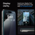 SZKŁO HARTOWANE SPIGEN GLAS.TR "EZ FIT" 2-PACK IPHONE 15 PRO CLEAR Spigen
