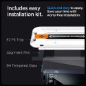 SZKŁO HARTOWANE SPIGEN GLAS.TR "EZ FIT" FC IPHONE 15 PRO MAX BLACK Spigen