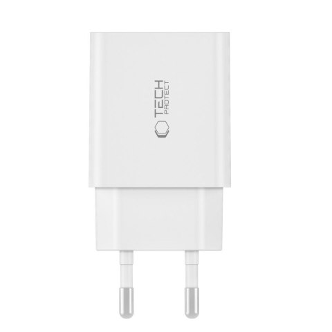 TECH-PROTECT C35W 2-PORT NETWORK CHARGER PD 35W WHITE Tech-Protect