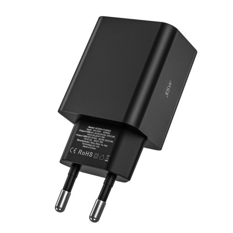 TECH-PROTECT C35W 2-PORT NETWORK CHARGER PD 35W WHITE Tech-Protect