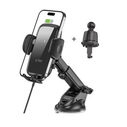 TECH-PROTECT CM15W-V1 DASHBOARD & VENT CAR MOUNT WIRELESS CHARGER 15W BLACK Tech-Protect