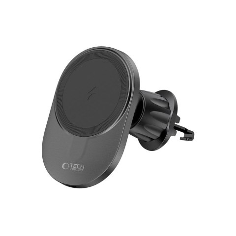 TECH-PROTECT MM15W-V1 MAGNETIC MAGSAFE VENT CAR MOUNT WIRELESS CHARGER 15W BLACK Tech-Protect