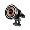 TECH-PROTECT MM15W-V5 MAGNETIC MAGSAFE VENT CAR MOUNT WIRELESS CHARGER 15W BLACK Tech-Protect