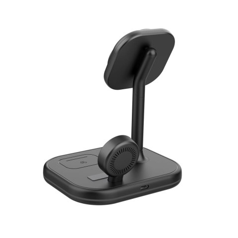 TECH-PROTECT QI15W-A27 3IN1 MAGNETIC MAGSAFE WIRELESS CHARGER BLACK Tech-Protect