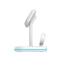 TECH-PROTECT QI15W-A27 3IN1 MAGNETIC MAGSAFE WIRELESS CHARGER WHITE Tech-Protect