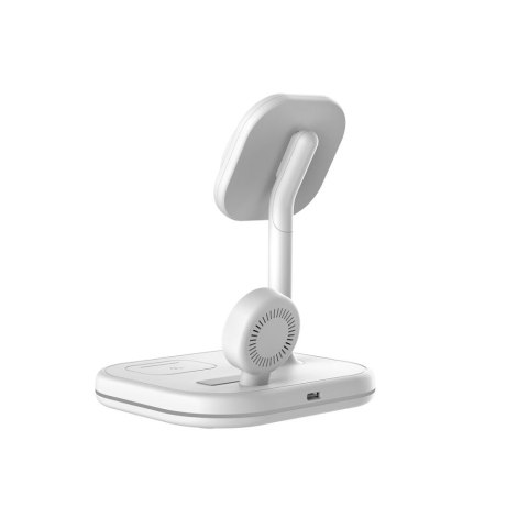 TECH-PROTECT QI15W-A27 3IN1 MAGNETIC MAGSAFE WIRELESS CHARGER WHITE Tech-Protect