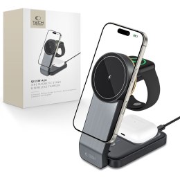 TECH-PROTECT QI15W-A28 3IN1 MAGNETIC MAGSAFE WIRELESS CHARGER BLACK Tech-Protect