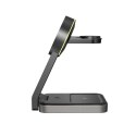 TECH-PROTECT QI15W-A28 3IN1 MAGNETIC MAGSAFE WIRELESS CHARGER BLACK Tech-Protect