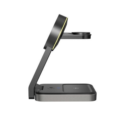 TECH-PROTECT QI15W-A28 3IN1 MAGNETIC MAGSAFE WIRELESS CHARGER BLACK Tech-Protect