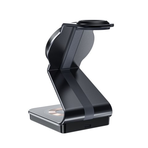 TECH-PROTECT QI15W-A29 3IN1 MAGNETIC MAGSAFE WIRELESS CHARGER BLACK Tech-Protect