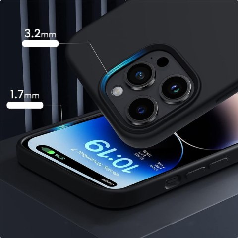 TECH-PROTECT SILICONE MAGSAFE IPHONE 15 MATTE BLACK Tech-Protect