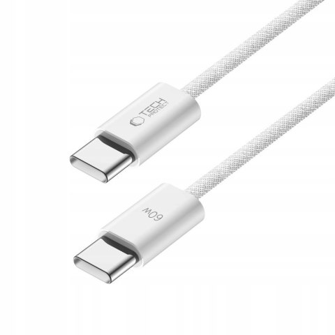 TECH-PROTECT ULTRABOOST CLASSIC TYPE-C CABLE PD 60W / 3A 100CM WHITE Tech-Protect