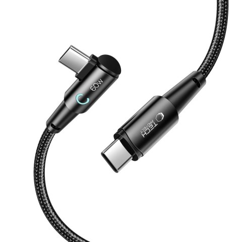 TECH-PROTECT ULTRABOOST "L" TYPE-C CABLE 60W/6A 100CM GREY Tech-Protect