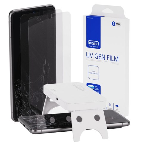 FOLIA OCHRONNA WHITESTONE DOME UV GEN FILM 2-PACK GOOGLE PIXEL 8 PRO CLEAR Whitestone