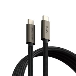 RINGKE USB 3.2 GEN 2X2 TYPE-C CABLE PD 240W 200CM BLACK Ringke
