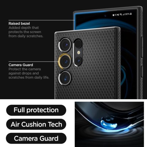 SPIGEN LIQUID AIR GALAXY S24 ULTRA MATTE BLACK Spigen