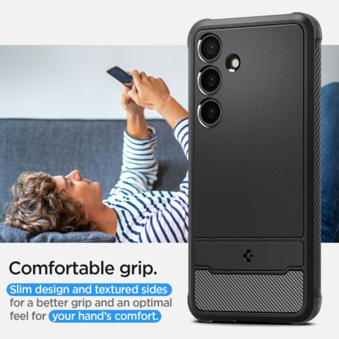 SPIGEN RUGGED ARMOR GALAXY S24 MATTE BLACK Spigen