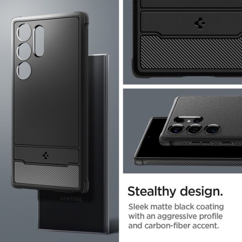 SPIGEN RUGGED ARMOR GALAXY S24 ULTRA MATTE BLACK Spigen