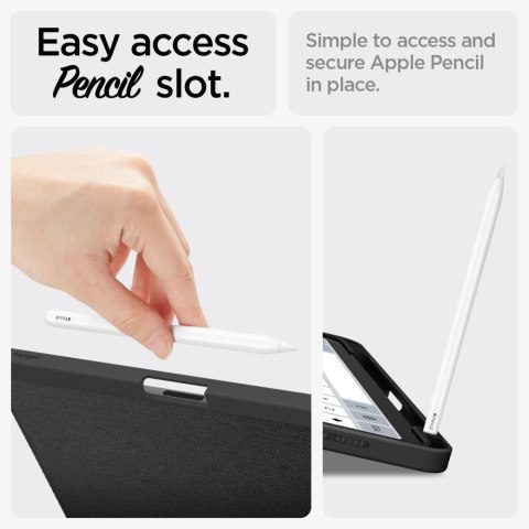 SPIGEN URBAN FIT IPAD AIR 10.9" 4 / 5 / 2020-2022 / 11" 6 / 7 / 8 / 2024-2026 BLACK Spigen