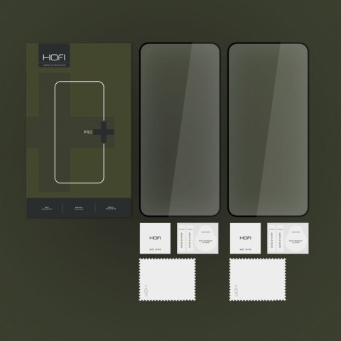 SZKŁO HARTOWANE HOFI GLASS PRO+ 2-PACK GALAXY S24 BLACK Hofi