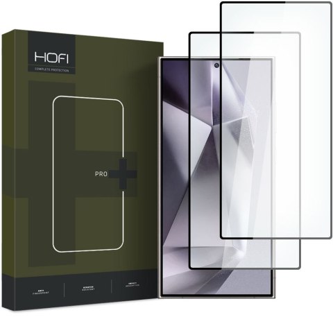 SZKŁO HARTOWANE HOFI GLASS PRO+ 2-PACK GALAXY S24 ULTRA BLACK Hofi