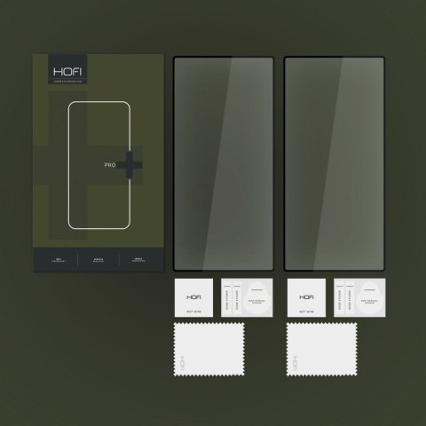 SZKŁO HARTOWANE HOFI GLASS PRO+ 2-PACK GALAXY S24 ULTRA BLACK Hofi