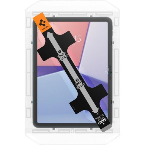 SZKŁO HARTOWANE SPIGEN GLAS.TR "EZ FIT" IPAD AIR 11" 6 / 7 / 8 / 2024-2026 CLEAR Spigen