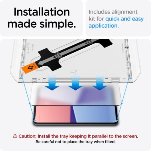 SZKŁO HARTOWANE SPIGEN GLAS.TR "EZ FIT" IPAD PRO 13" 7 / 8 / 2024-2025 CLEAR Spigen