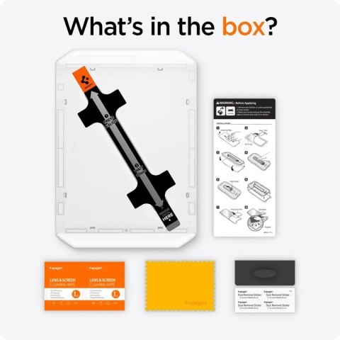 SZKŁO HARTOWANE SPIGEN GLAS.TR "EZ FIT" IPAD PRO 13" 7 / 8 / 2024-2025 CLEAR Spigen