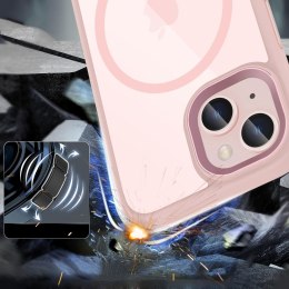 TECH-PROTECT MAGMAT MAGSAFE IPHONE 15 PINK/CLEAR Tech-Protect