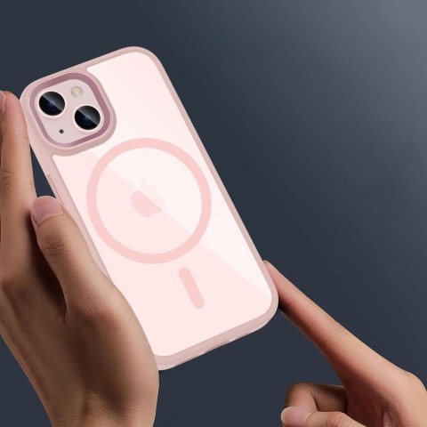TECH-PROTECT MAGMAT MAGSAFE IPHONE 15 PINK/CLEAR Tech-Protect