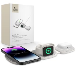TECH-PROTECT QI15W-A32 3IN1 MAGNETIC MAGSAFE WIRELESS CHARGER GREY Tech-Protect