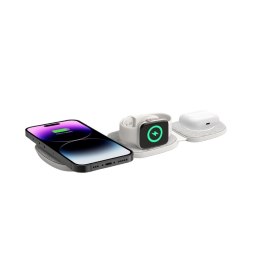 TECH-PROTECT QI15W-A32 3IN1 MAGNETIC MAGSAFE WIRELESS CHARGER GREY Tech-Protect