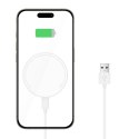 TECH-PROTECT QI15W-A33 MAGNETIC MAGSAFE WIRELESS CHARGER WHITE Tech-Protect