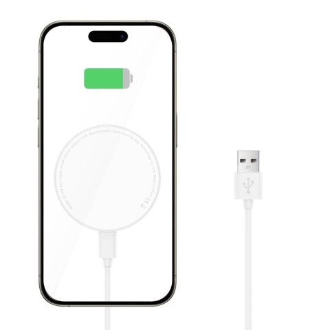TECH-PROTECT QI15W-A33 MAGNETIC MAGSAFE WIRELESS CHARGER WHITE Tech-Protect