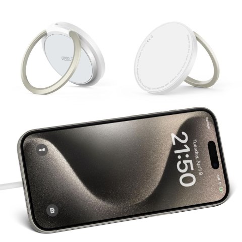 TECH-PROTECT QI15W-A33 MAGNETIC MAGSAFE WIRELESS CHARGER WHITE Tech-Protect