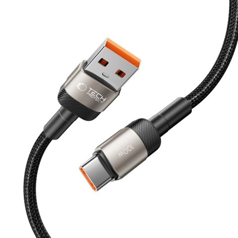 TECH-PROTECT ULTRABOOST EVO TYPE-C CABLE 100W/5A 200CM TITANIUM Tech-Protect