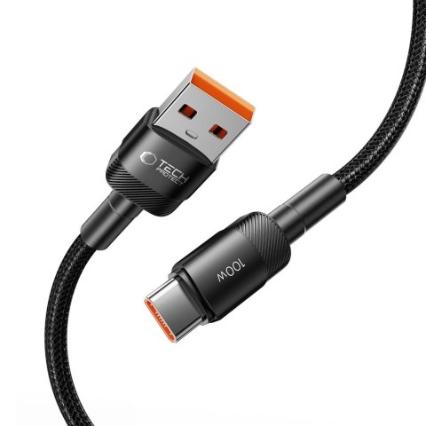 TECH-PROTECT ULTRABOOST EVO TYPE-C CABLE 100W/5A 50CM BLACK Tech-Protect