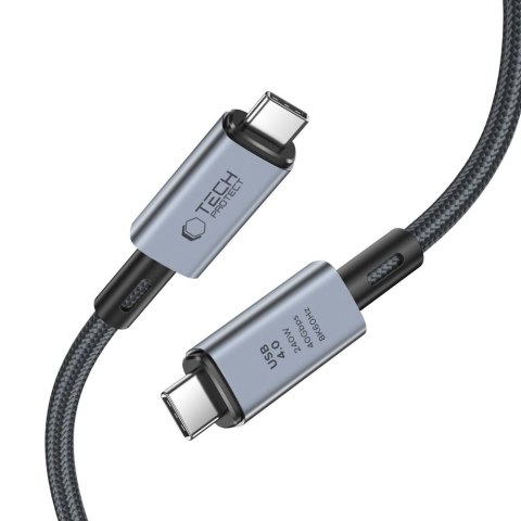 TECH-PROTECT ULTRABOOST MAX USB 4.0 8K 40GBPS TYPE-C CABLE PD 240W 200CM GREY Tech-Protect