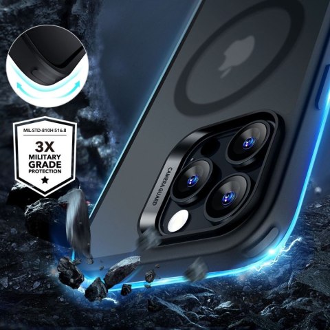 ESR CLASSIC HYBRID HALOLOCK MAGSAFE & TEMPERED GLASS IPHONE 16 PRO MAX FROSTED BLACK ESR