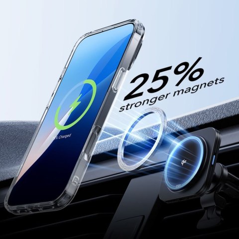 ESR CLASSIC HYBRID KICKSTAND HALOLOCK MAGSAFE & TEMPERED GLASS IPHONE 16 CLEAR ESR