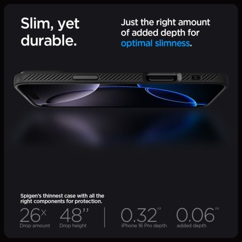 SPIGEN LIQUID AIR IPHONE 16 PRO MAX MATTE BLACK Spigen