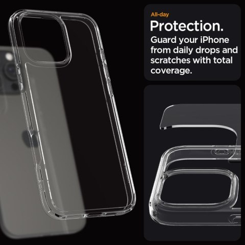 SPIGEN ULTRA HYBRID IPHONE 16 PRO CRYSTAL CLEAR Spigen