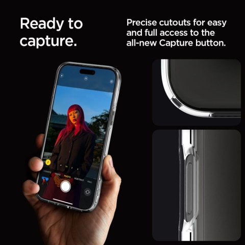 SPIGEN ULTRA HYBRID IPHONE 16 PRO MAX CRYSTAL CLEAR Spigen