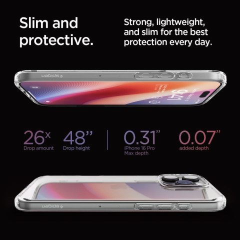 SPIGEN ULTRA HYBRID IPHONE 16 PRO MAX CRYSTAL CLEAR Spigen